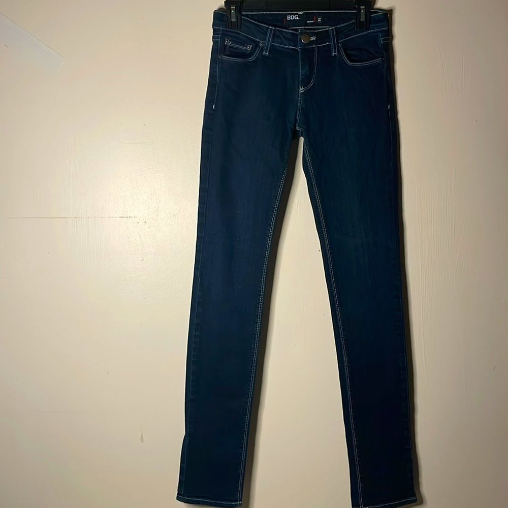 BDG for Urban Outfitters- Dark Wash Skinny Mid-Rise Jeans- Size 26